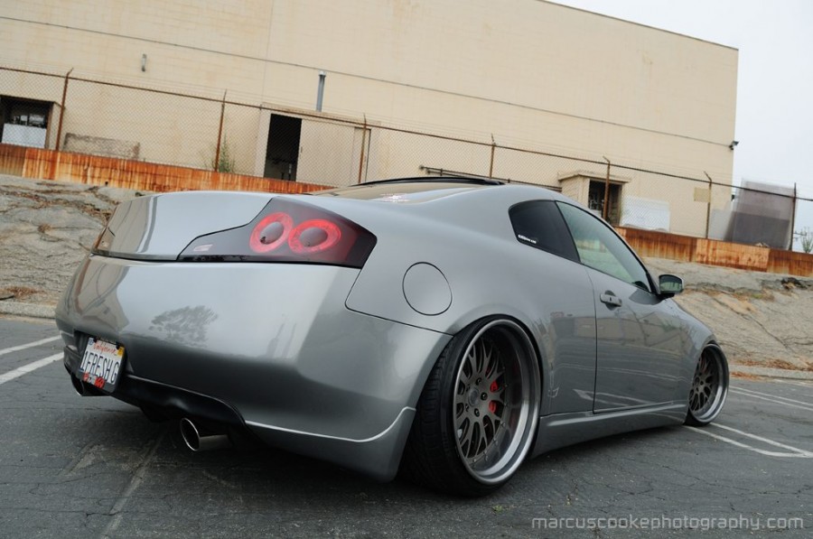 Infiniti G35 Coupe Räder Kranson Forged Mesh Klassic R20 10J ET-4 225/30 11.5J ET-2 265/30