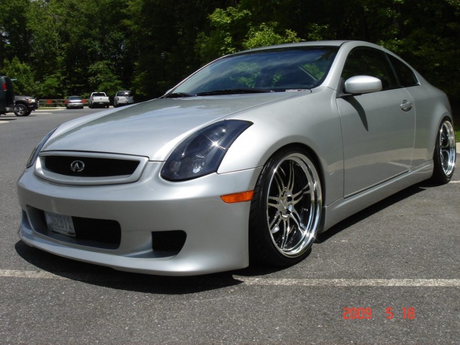 Infiniti G35 Coupe Räder Work Varianza T1S R20 9.5J ET5 225/35 10.5J 255/35