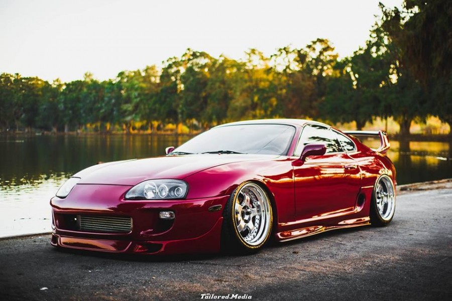 Toyota Supra A80 Räder Work Meister S1 3P
