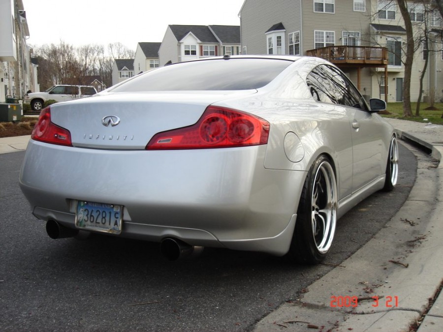 Infiniti G35 Coupe Räder Work Varianza T1S R20 9.5J ET5 225/35 10.5J 255/35