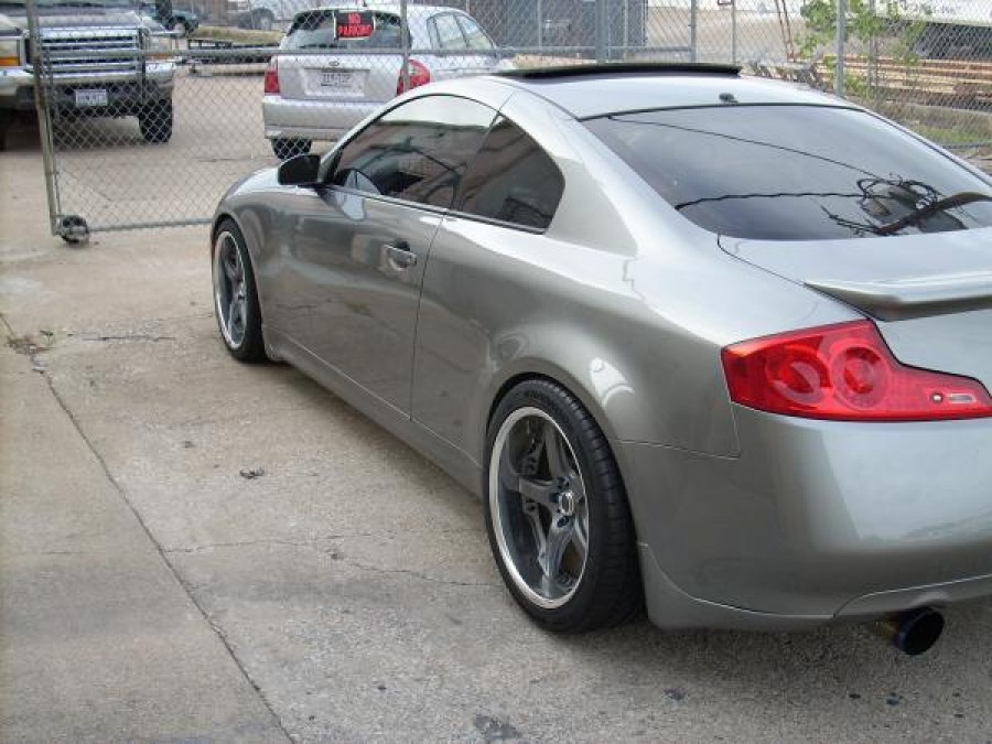 Infiniti G35 Coupe Räder Rays Volk Racing GT-S R19 9.5J ET17 255/35 10.5J ET-2 285/55