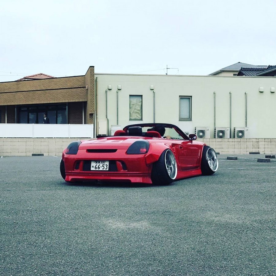Toyota MR2 W30 Räder Work VS-XX