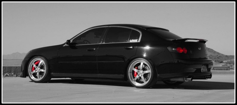 Infiniti G35 Sedan Räder iforged Aero R20 8.5J ET35 245/35 10J ET37 275/30