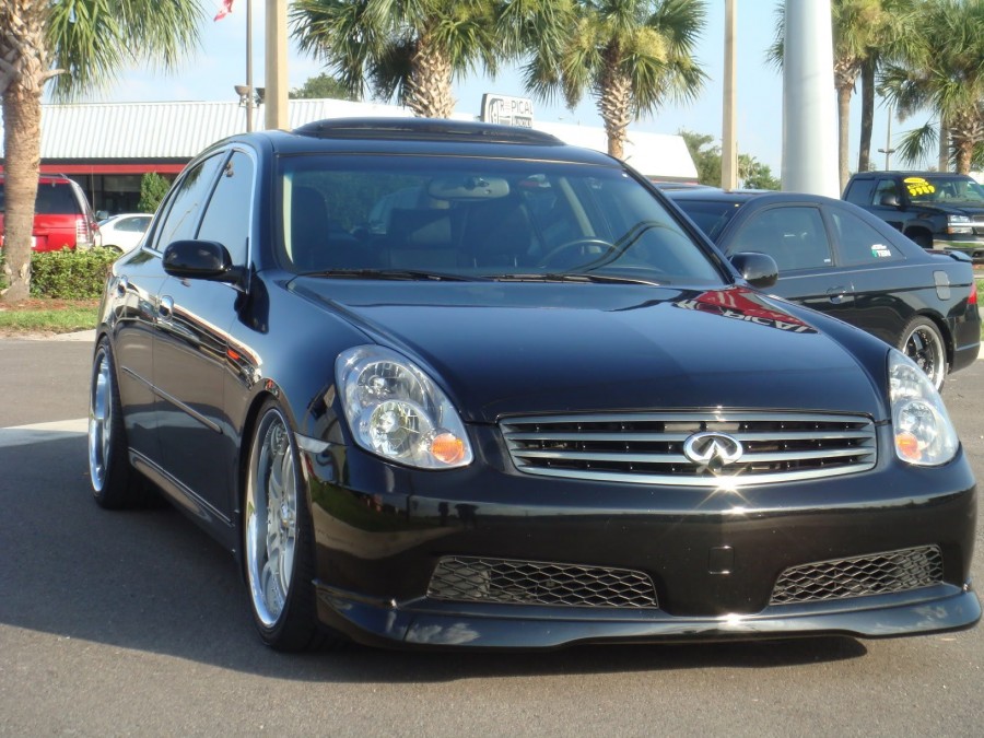 Infiniti G35 Sedan Räder Sevas S55 R20 8.5J ET35 255/35 10J ET42 275/30