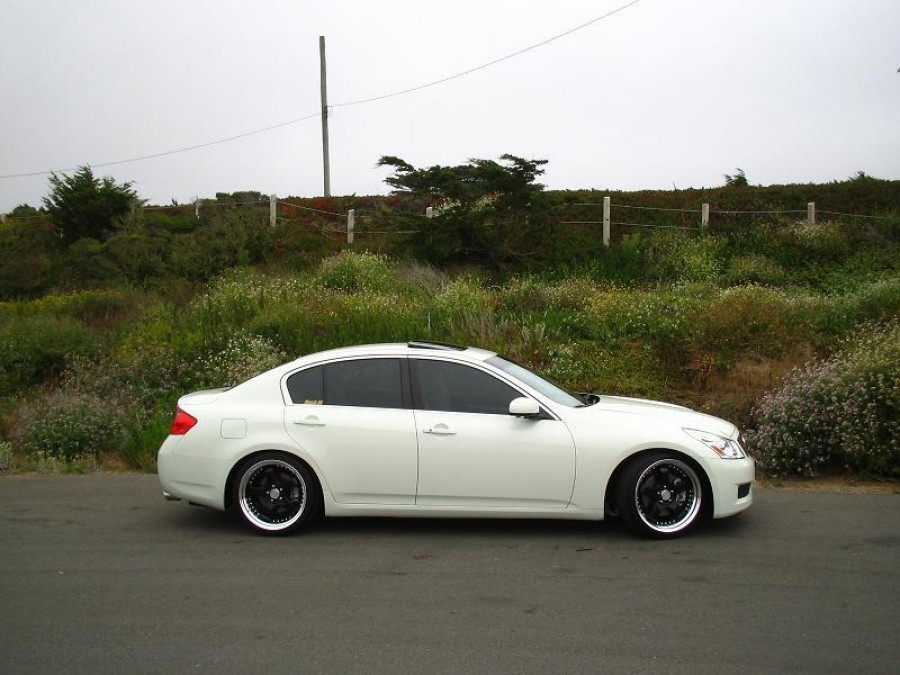 Infiniti G35 Sedan Räder SSR Professor SP1 R19 9.5J ET43 245/35 10J ET37 275/30