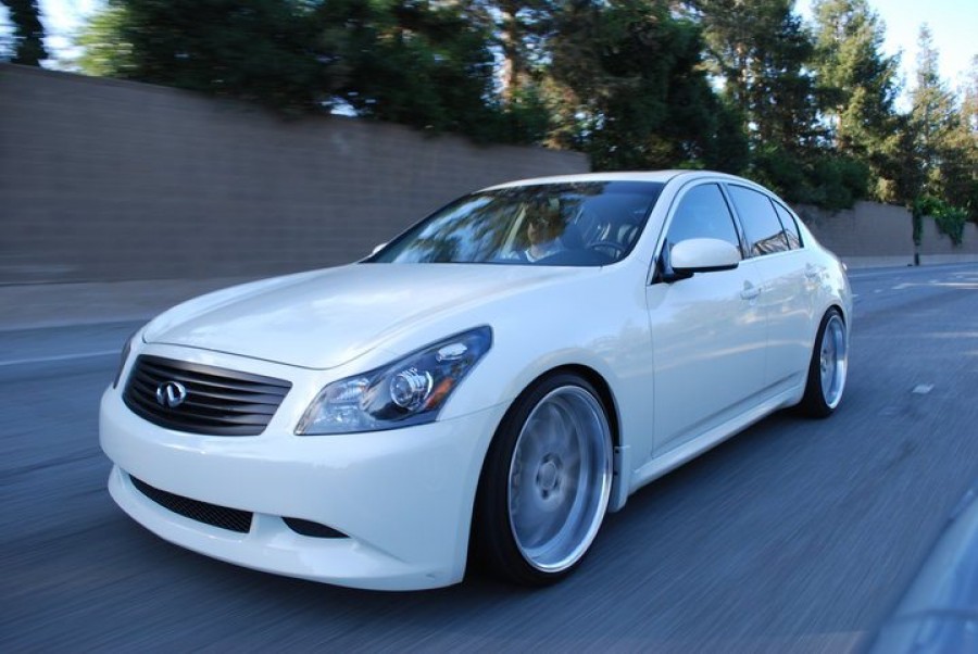 Infiniti G35 Sedan Räder Work Gnosis GS1 R20 9J ET20 235/40 10J ET30 255/35