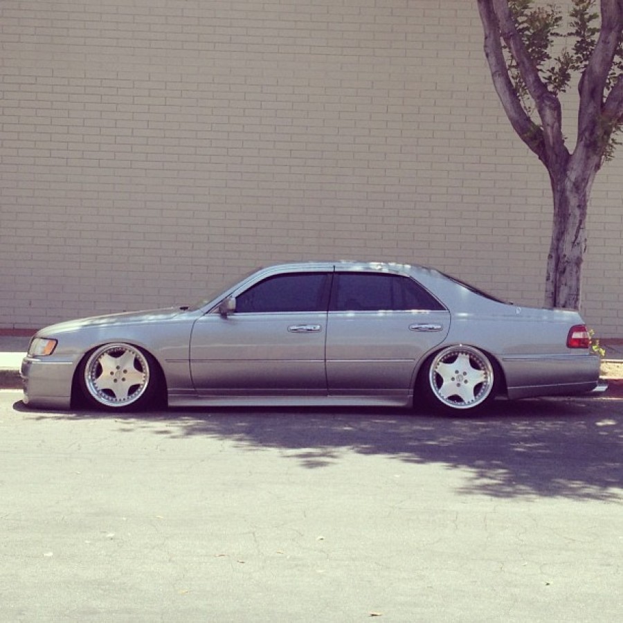 Infiniti Q45 FY33 Räder Work Ryver R19 10.5J ET-12 225/35 11.5J ET-21 245/35