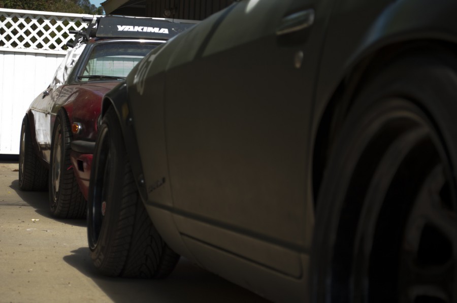 Datsun 240Z Räder Diamond Racing Pro Challenger R15 10J ET-32 225/50 ET-25