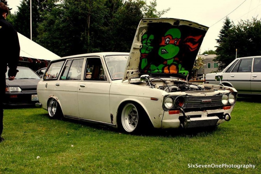 Datsun 510 Räder SSR MK2 R13 7J ET12 155/65 Cragar Series 344 Rally ET-25