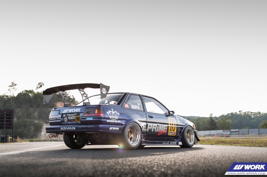 Toyota Corolla Levin AE85/AE86 Räder Work Equip 40