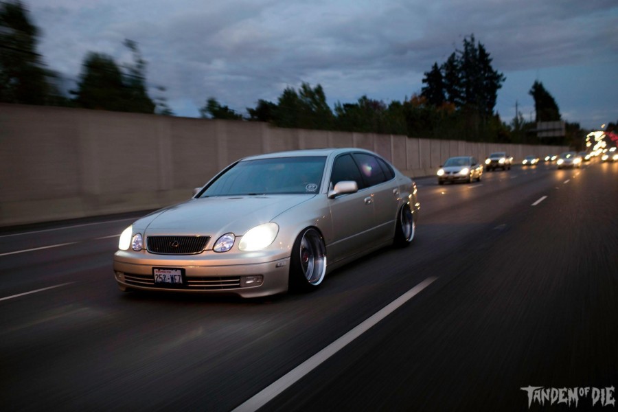 Lexus GS S160 Räder Work LS 207 R18 10J 215/35 11J 225/40