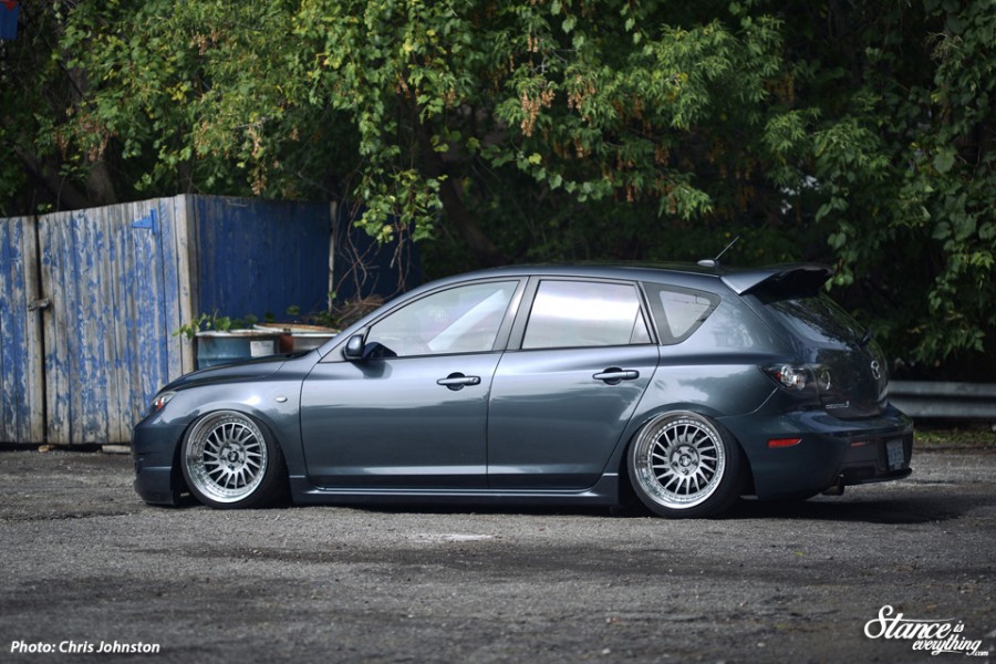 Mazda 3 1. Generation Räder Mtechnica Directional R18 9.5J ET30 215/40
