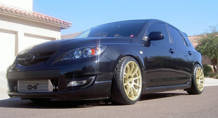 Mazda 3 Räder Rota G-force R18 9J ET30 245/35 Madvillian's Mazdaspeed3 
