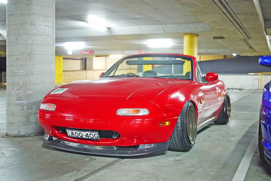 Mazda MX-5 Miata NA Räder Steel rims R15 10J ET10 195/45
