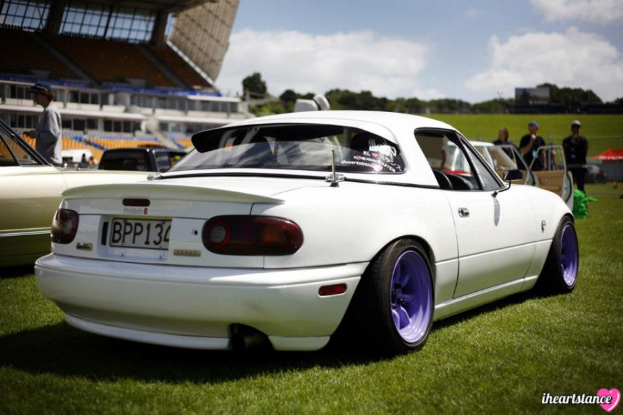 Mazda MX-5 Miata NA Räder Watanabe RS R14 7.5J ET-3 185/55