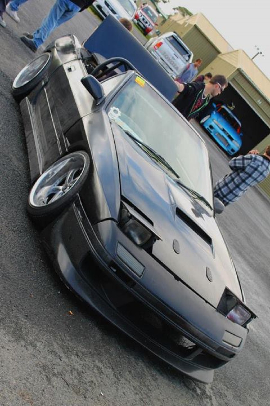 Mazda RX-7 FC Räder Work VS-KF R18 9.5J ET-5 215/40 11J ET-8 235/40 convertible 