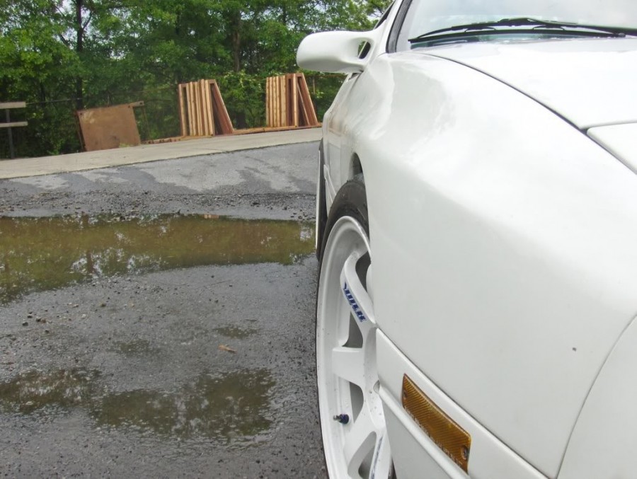 Mazda RX-7 FC Räder Rays Volk Racing TE37 R17 9J ET22 235/45 9.5J ET12 245/45