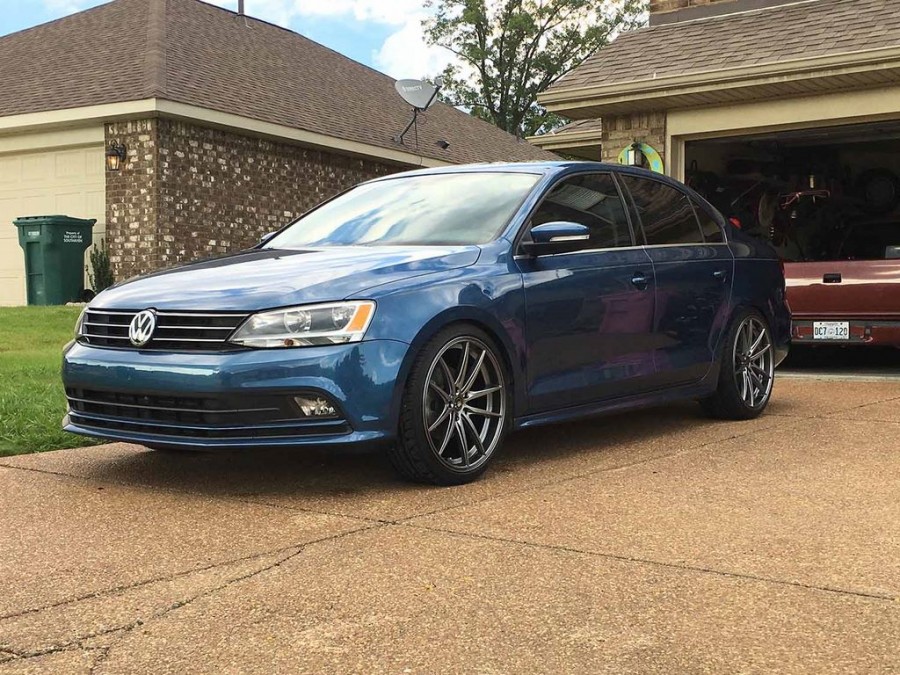 Volkswagen Jetta MK6/A6, Typ 5C6 Räder Konig Wheels Oversteer R18 8J ET45