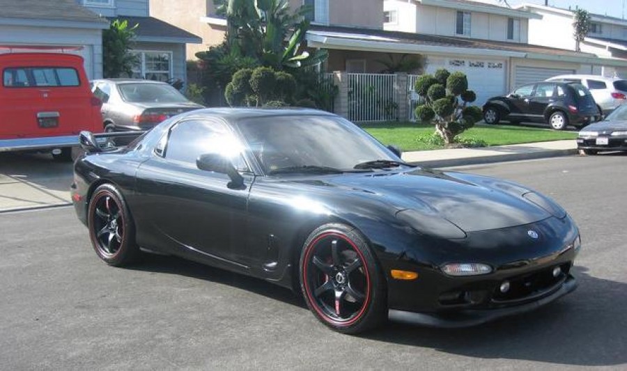 Mazda RX-7 FD Räder Rays Gram Lights 57Maximum R18 8.5J ET45 225/40 9.5J ET38 275/35