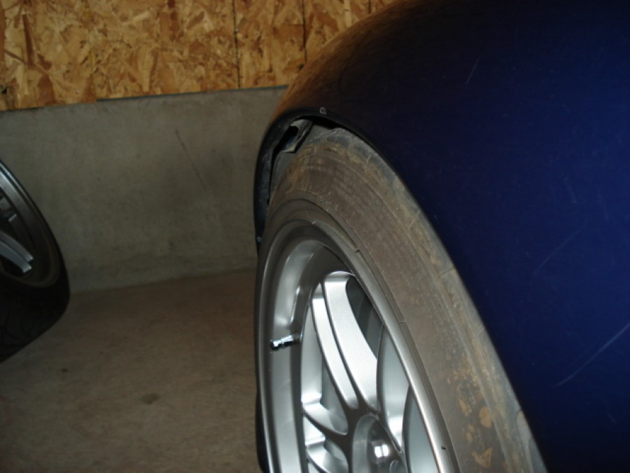 Mazda RX-7 FD Räder Enkei RPF1 R18 10J ET38 265/35 10.5J ET15 295/30