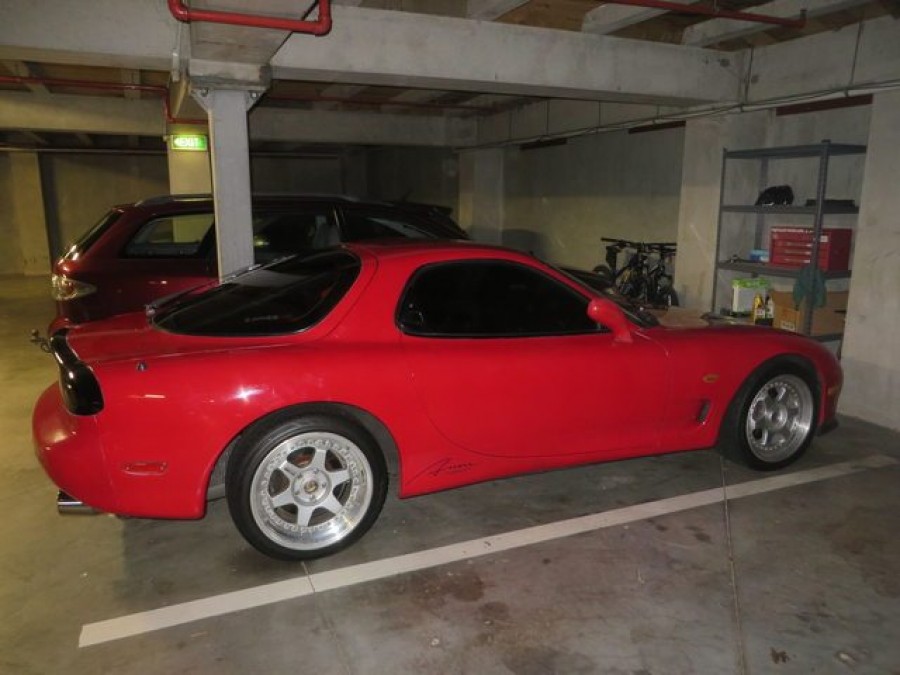 Mazda RX-7 FD Räder Racing Beat RB-02 R17 8.5J ET38 235/40 9J ET19