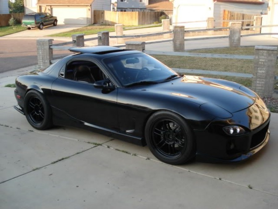 Mazda RX-7 FD Räder Enkei RPF1 R18 10J ET38 285/35 10.5J ET15 305/35