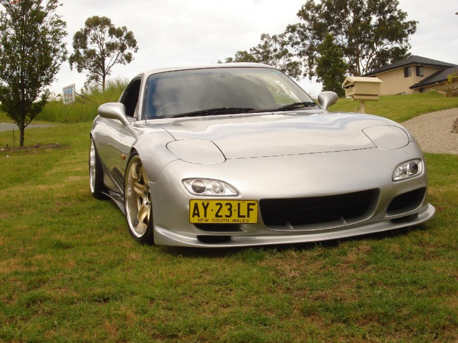 Mazda RX-7 FD Räder Rays Volk Racing GT-C Face1 R18 9J ET12 225/35 10J 235/35