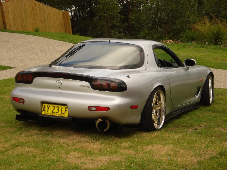 Mazda RX-7 FD Räder Rays Volk Racing GT-C Face1 R18 9J ET12 225/35 10J 235/35