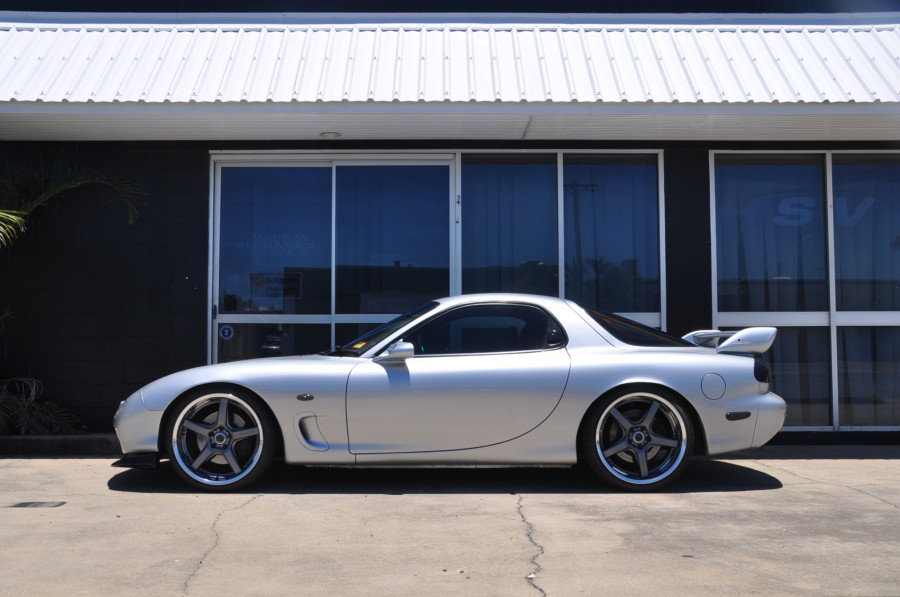 Mazda RX-7 FD Räder Rays Volk Racing GT-S R19 9.5J ET28 225/35 10.5J 265/30
