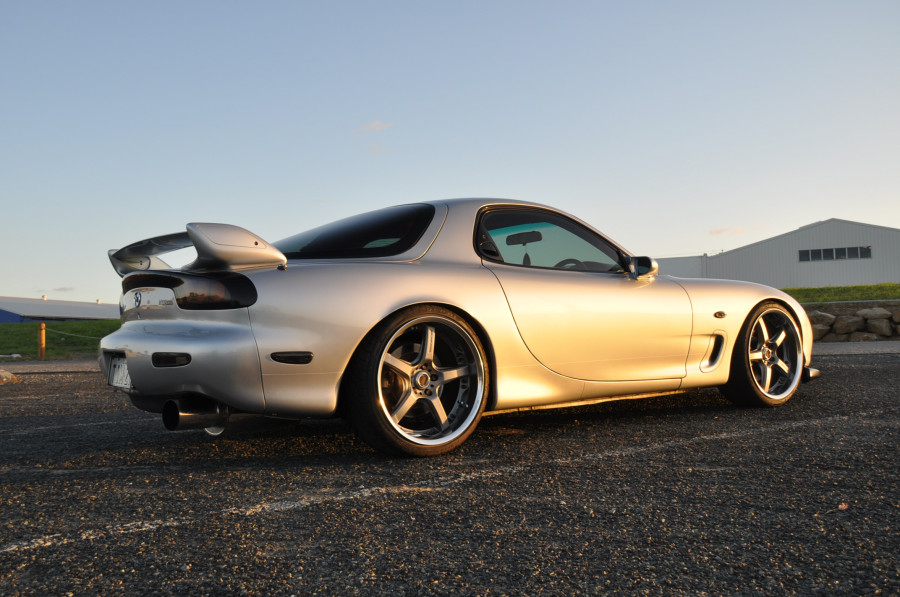 Mazda RX-7 FD Räder Rays Volk Racing GT-S R19 9.5J ET28 225/35 10.5J 265/30