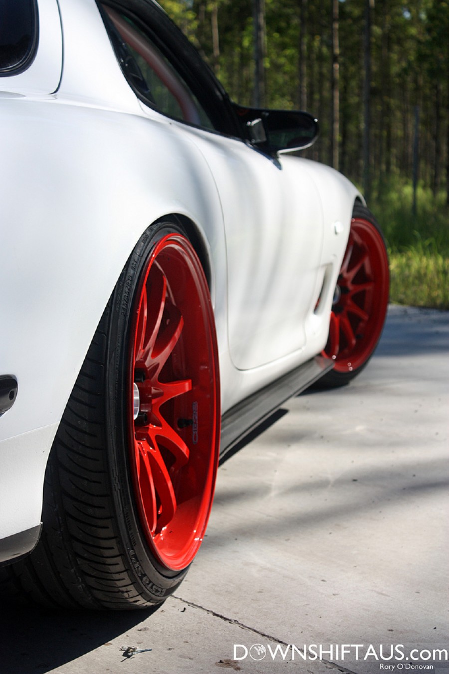 Mazda RX-7 FD Räder Rays Volk Racing CE28N R18 9.5J ET22 225/40 R19 10.5J ET12 245/35