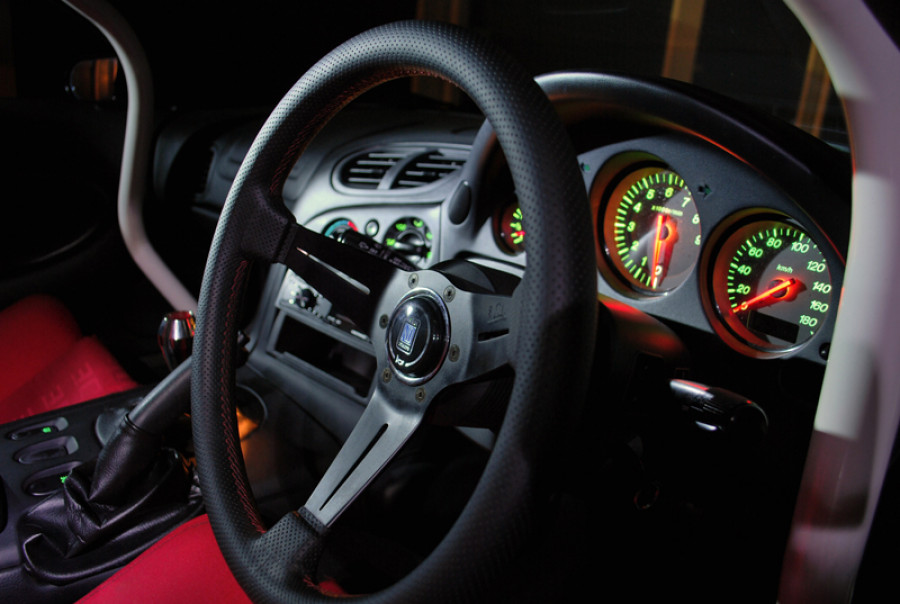 Mazda RX-7 FD Räder Work Meister S1 3P R18 9.5J ET7 235/40 11.5J ET16 265/35