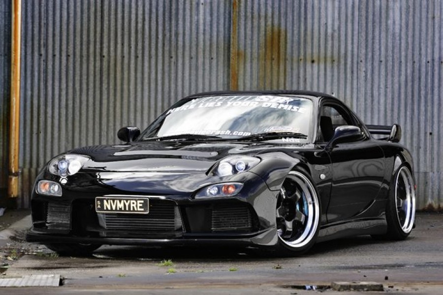 Mazda RX-7 FD Räder Work Meister S1 2P R18 9J ET-5 225/35 R19 10J 275/30