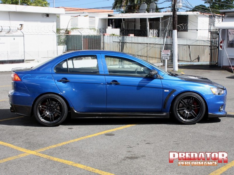 Mitsubishi Lancer Evolution X Räder AME Tracer TM-02 R19 10.5J ET22 285/30
