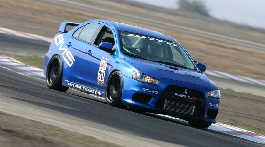 Mitsubishi Lancer Evolution X Räder Rays Volk Racing CE28N R18 10.5J ET18 275/35