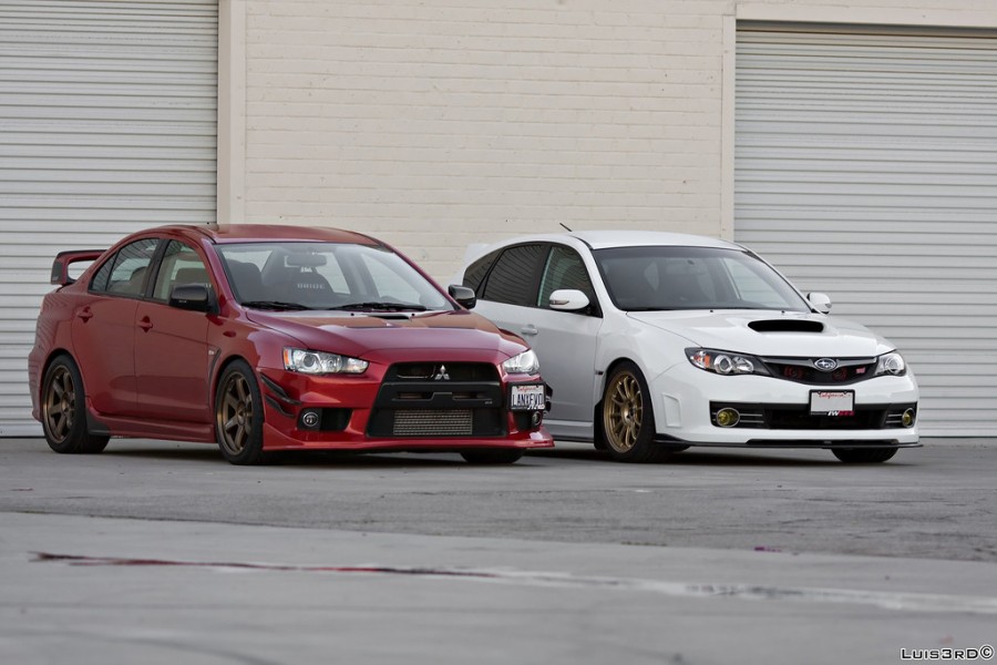 Mitsubishi Lancer Evolution X Räder Rays Volk Racing TE37 R18 9.5J ET22 275/35