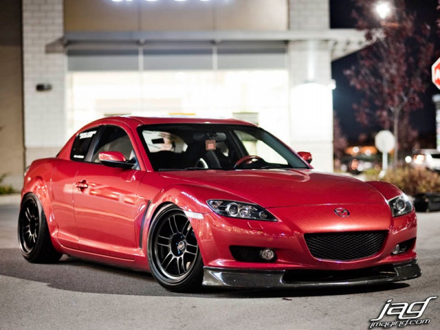 Mazda RX-8 Räder Enkei RPF1 R18 9.5J ET15 225/40 10.5J 245/40