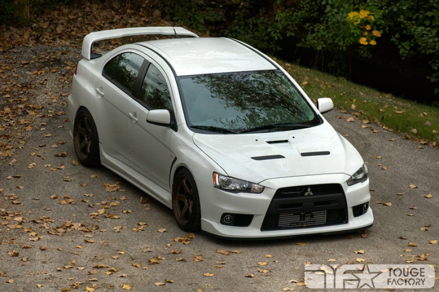 Mitsubishi Lancer Evolution X Räder Rays Nismo LM GT4 R18 10.5J ET15 265/35