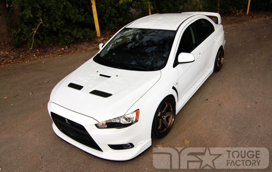 Mitsubishi Lancer Evolution X Räder Rays Nismo LM GT4 R18 10.5J ET15 265/35