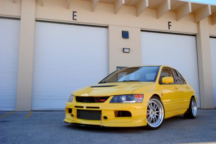 Mitsubishi Lancer Evolution VIII Räder Enkei RPF1 Type RC R18 9J ET18 245/35