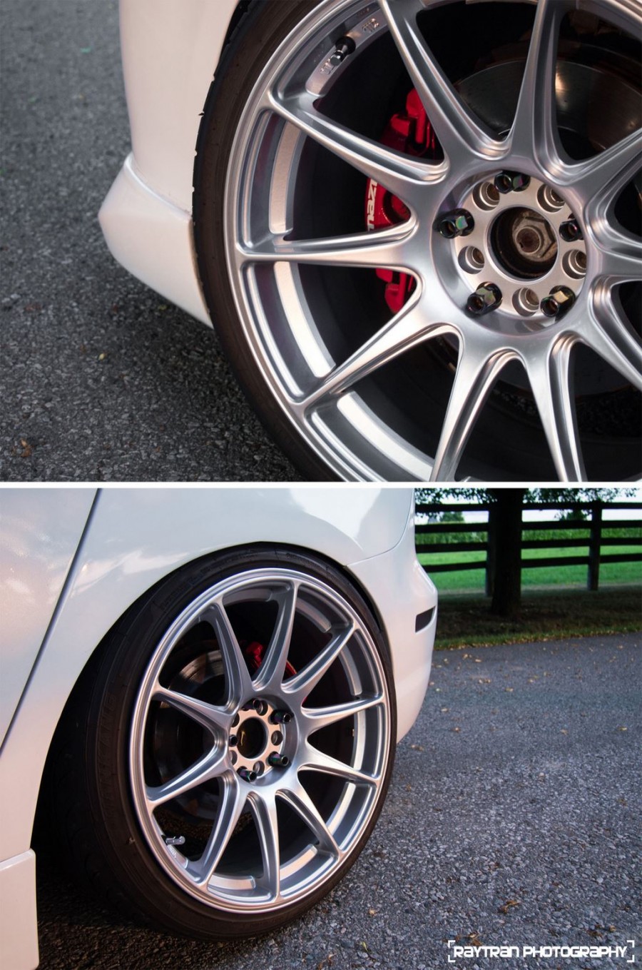 Mazda 3 1. Generation Räder XXR 527 R18 8.5J ET20 215/40