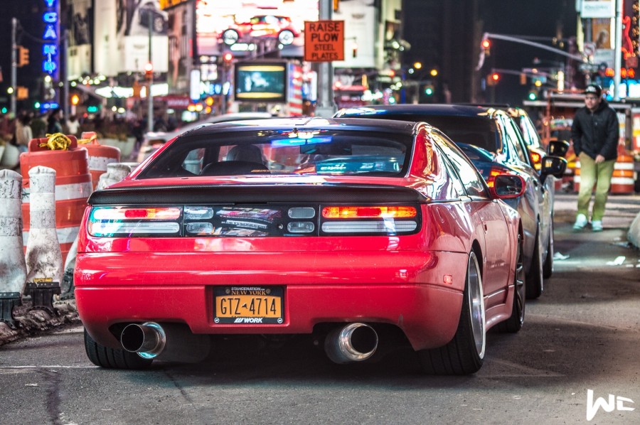 Nissan 300ZX Z32 Räder Work Emotion CR KAI R18 9.5J ET30 225/35 Equip 05 10J ET36 255/35