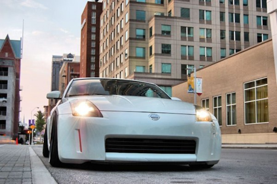 Nissan 350Z Räder Varrstoen ES 2.2.2 R19 9.5J ET-6 215/35 10.5J 245/35
