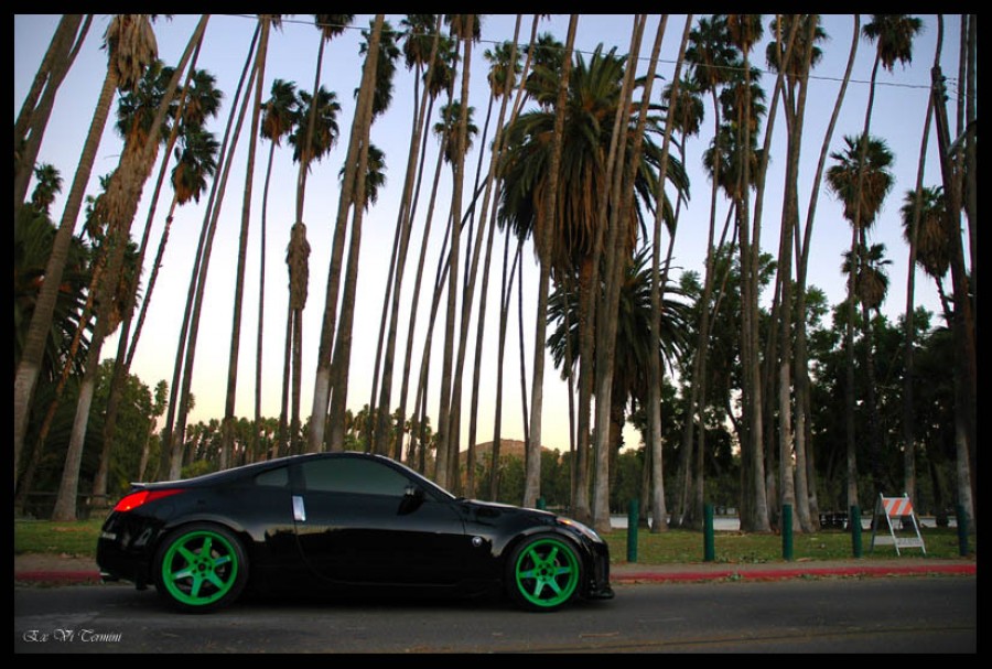 Nissan 350Z Räder Rays Volk Racing TE37 R19 9.5J ET12 245/35 10.5J 275/35