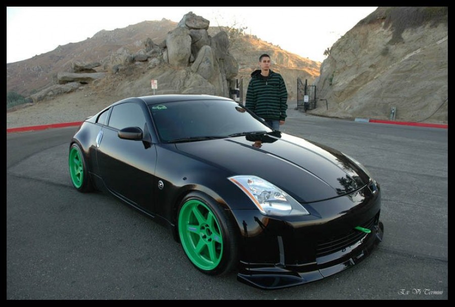 Nissan 350Z Räder Rays Volk Racing TE37 R19 9.5J ET12 245/35 10.5J 275/35