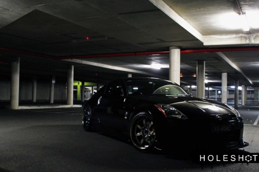 Nissan 350Z Räder Rays Gram Light 57S Pro R19 9J ET-7 235/35 10J ET-5 245/35