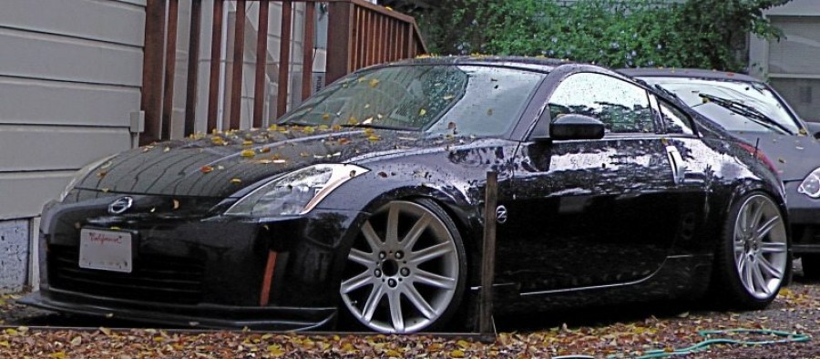 Nissan 350Z Räder OEM BMW 7-series R19 10J ET-4 235/35 ET-12 245/35