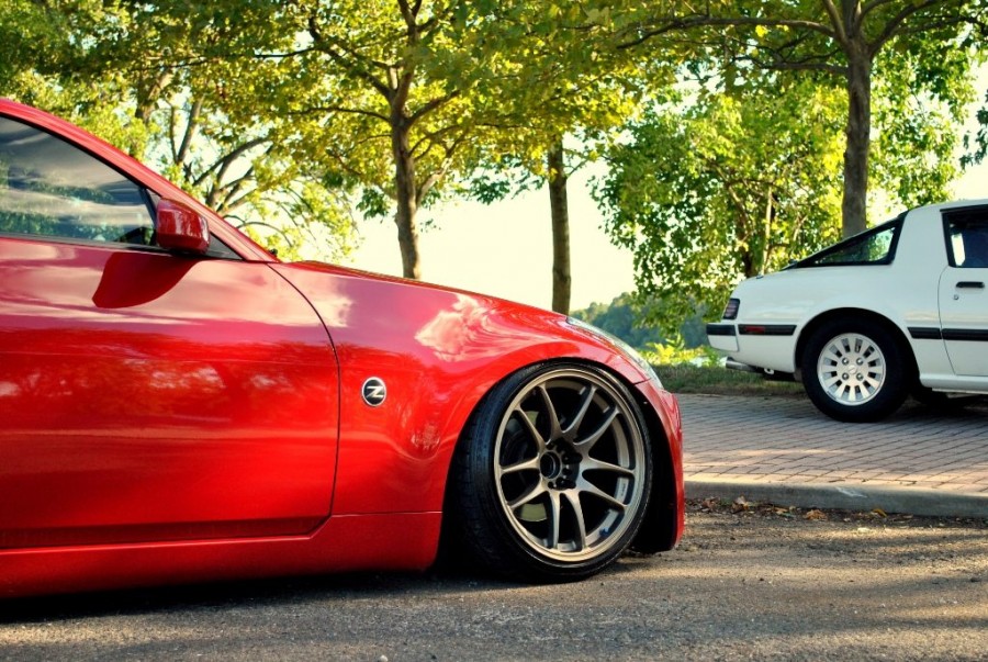 Nissan 350Z Räder Work Emotion CR KAI R18 9.5J ET12 225/40
