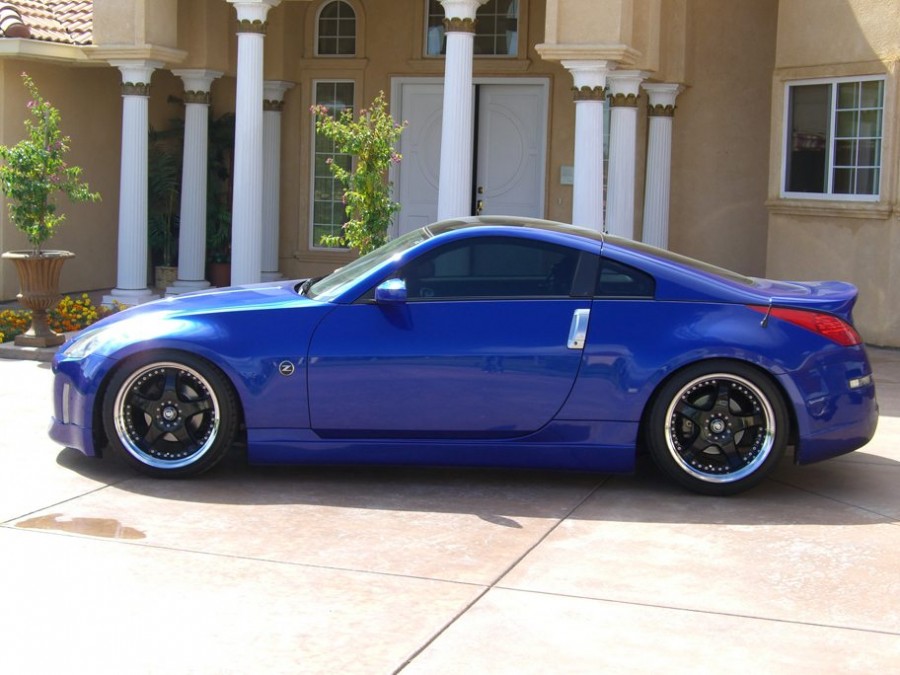 Nissan 350Z Räder Junction Produce Scara R19 9.5J ET11 255/30 11J ET18 295/30