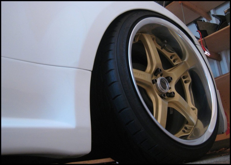 Nissan 350Z Räder Rays Volk Racing GT-S R19 9.5J ET17 255/30 10.5J ET18 275/30